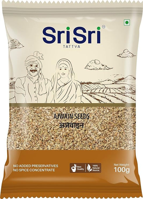 Sri Sri Tattva Ajwain Seeds, 100g